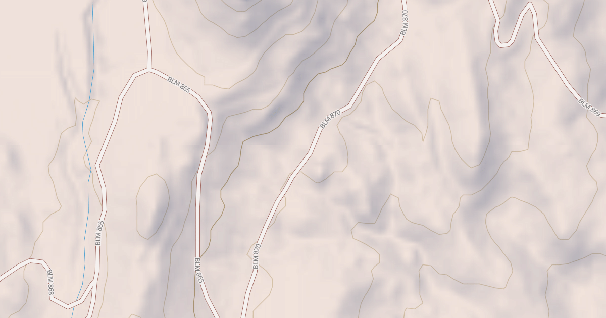 Map preview of BLM National GTLF Public Motorized Roads 9efbaf91-3267-4324-afd9-dc00f7180676