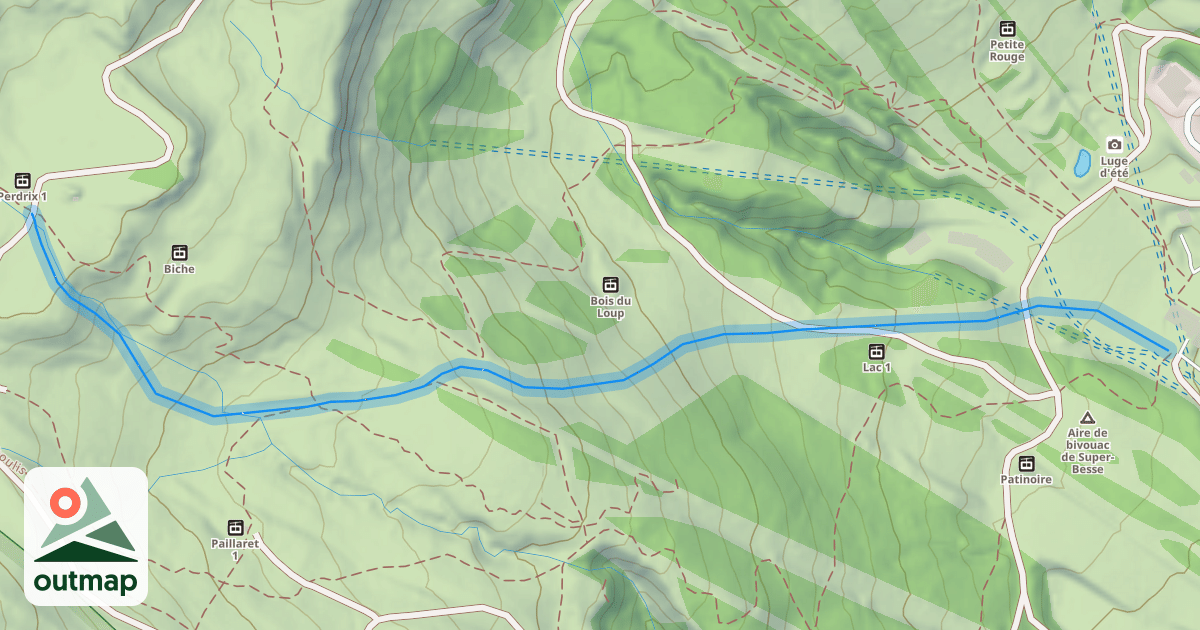 Map of La jaune