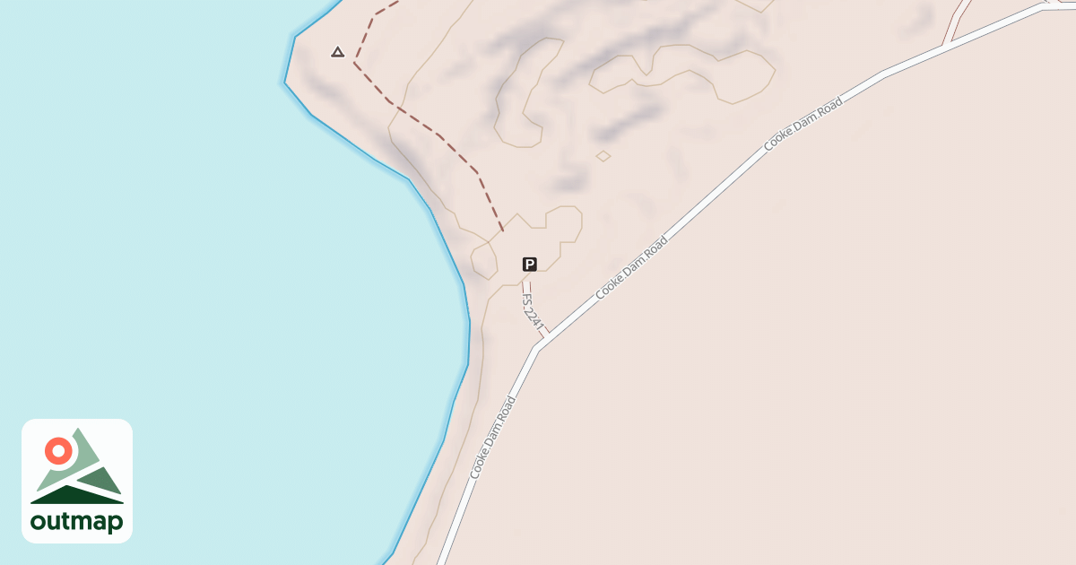 Map of GRAVELLY POINT PARKING LOT