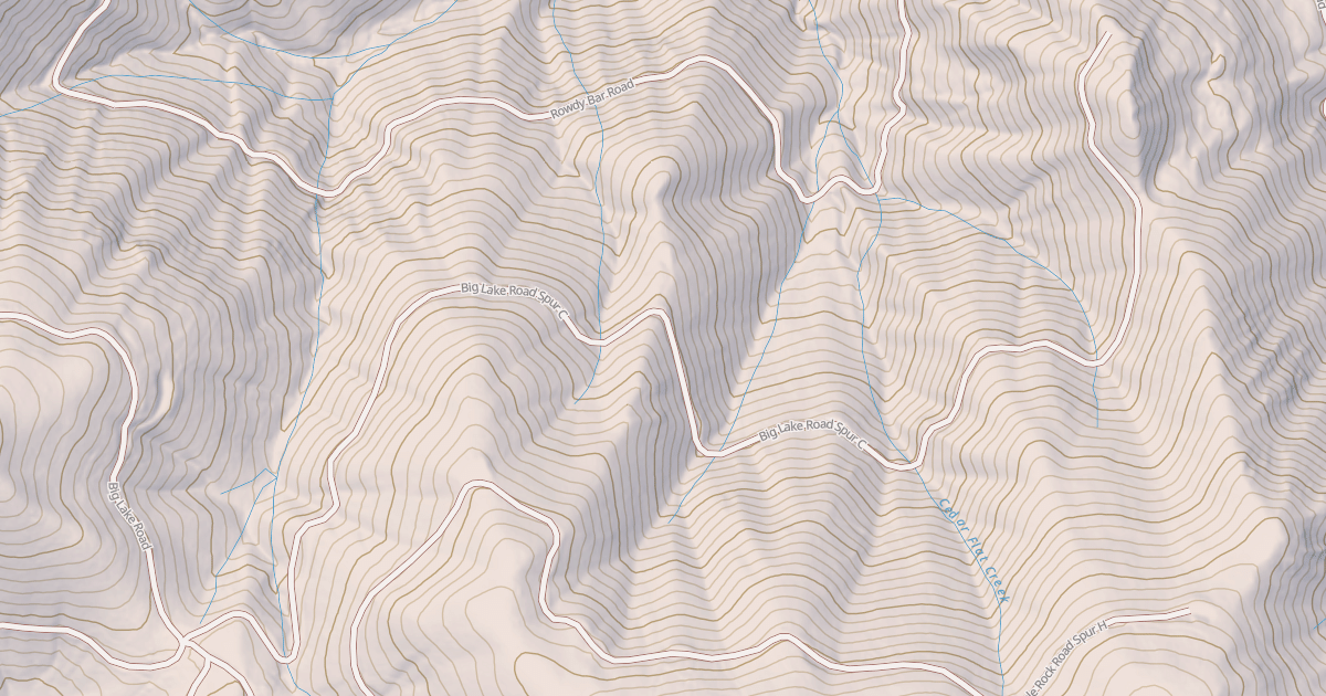 Map preview of BIG LAKE
