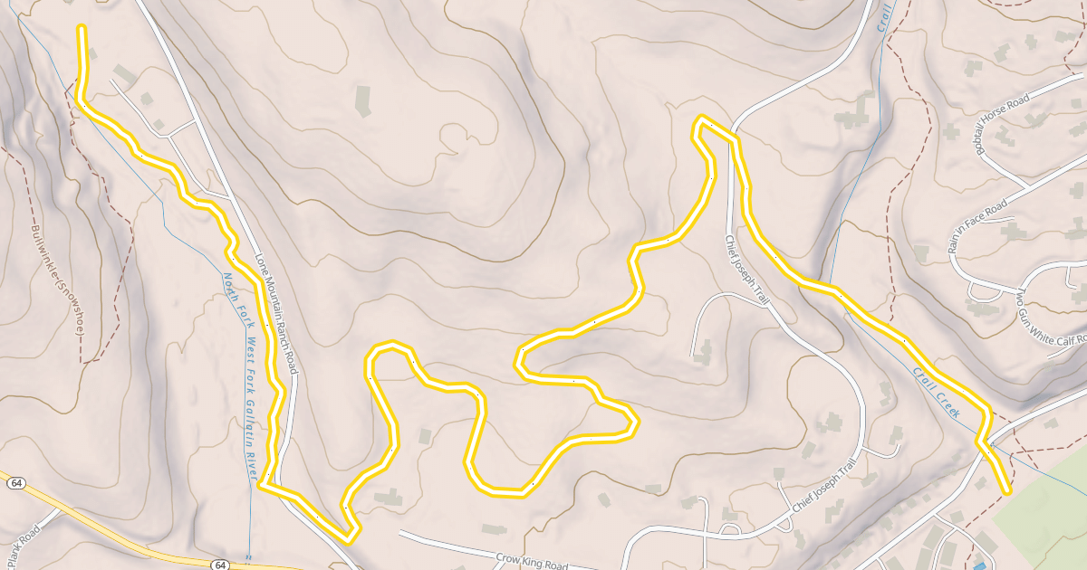 Map preview of Ranch Loop