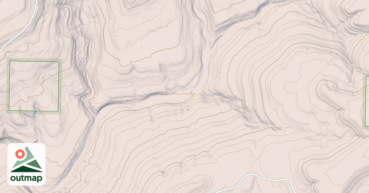 Map of WEST OUTER LOOP SHORTCUT H