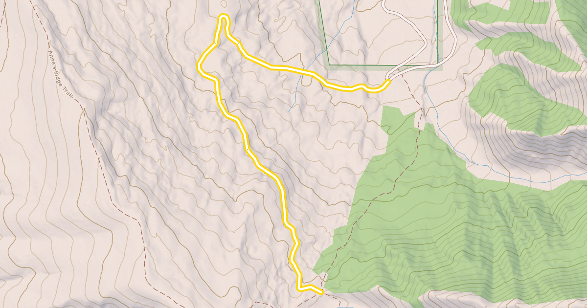 Map preview of Old Bryan Flat Road