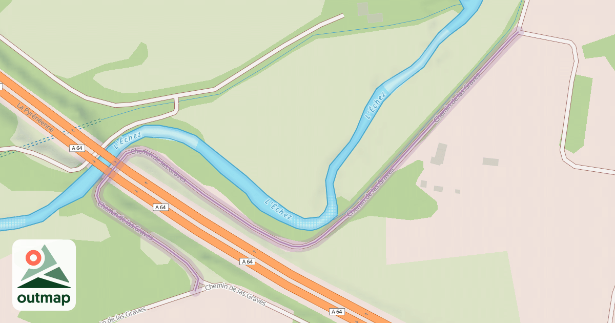 Map of Chemin de las Graves
