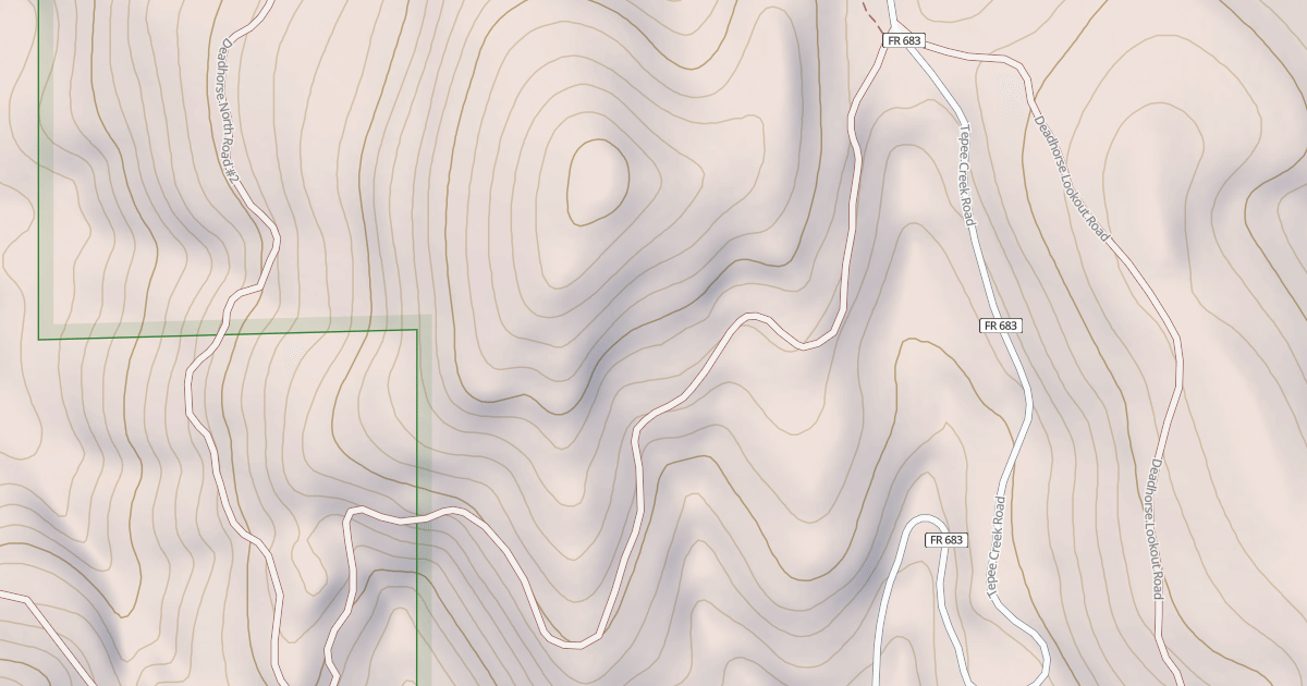 Map preview of DEADHORSE SPUR