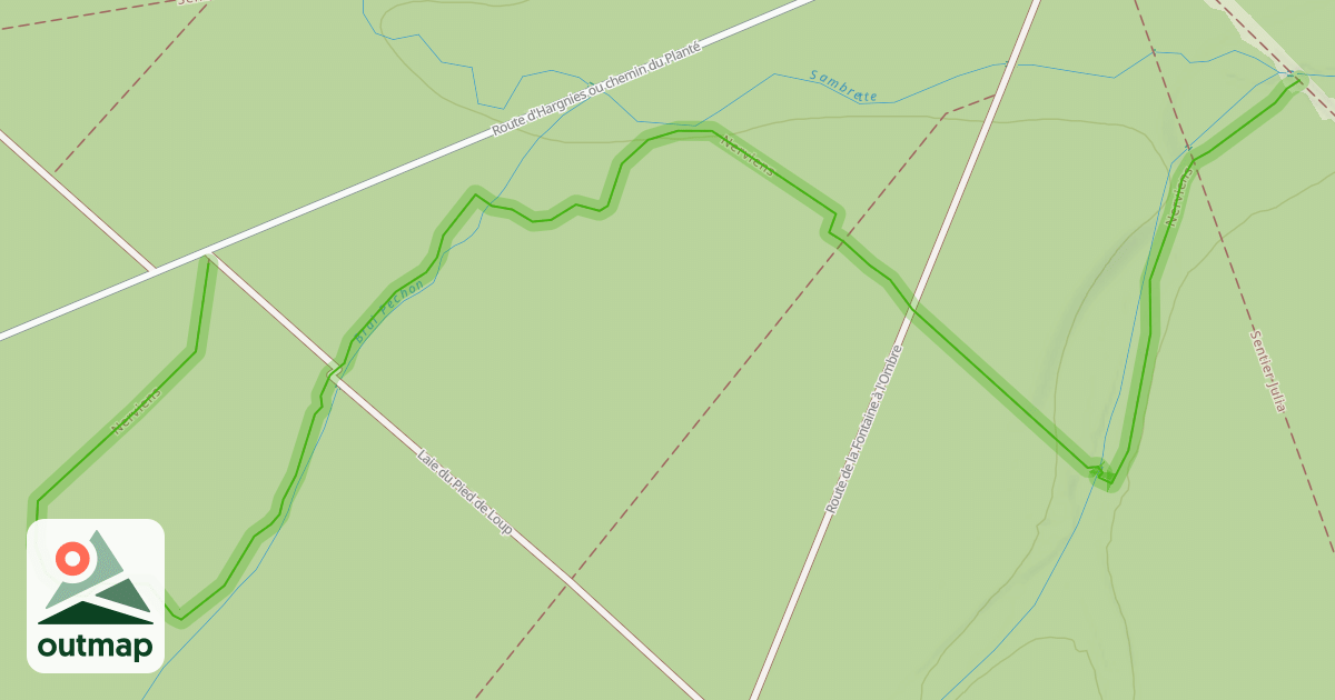 Map of Nerviens