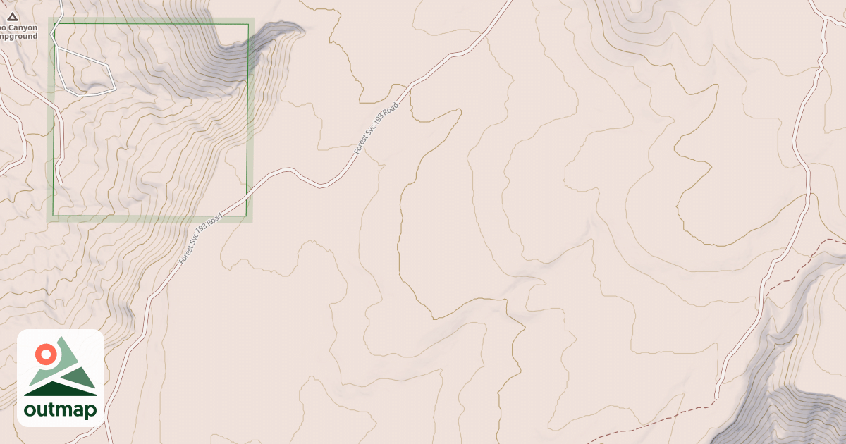 Map of USFS National Forest System Roads {E72DA3B8-E3B9-4793-A7F5-6DDDD2867B62}