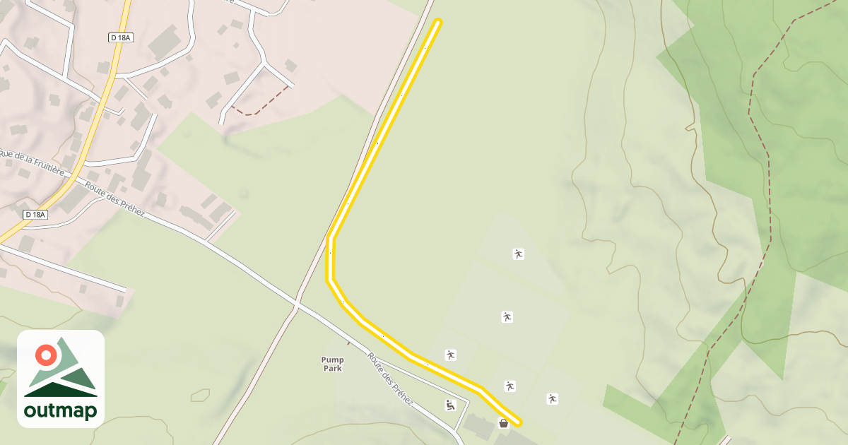 Map of La Plaine
