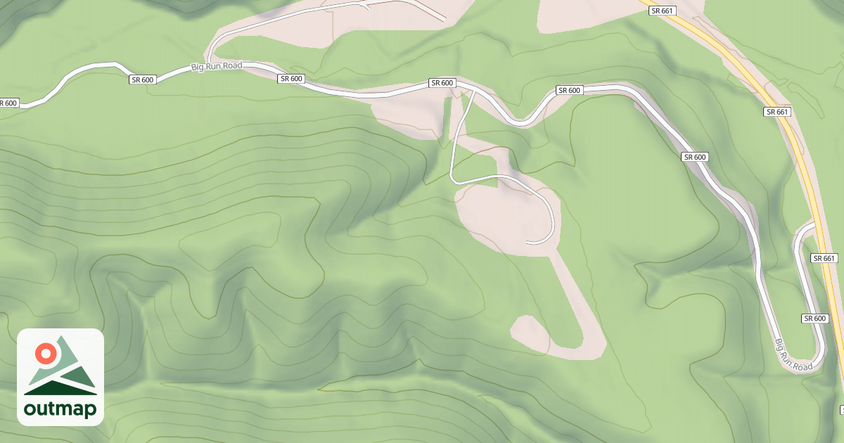Map of BIG RUN