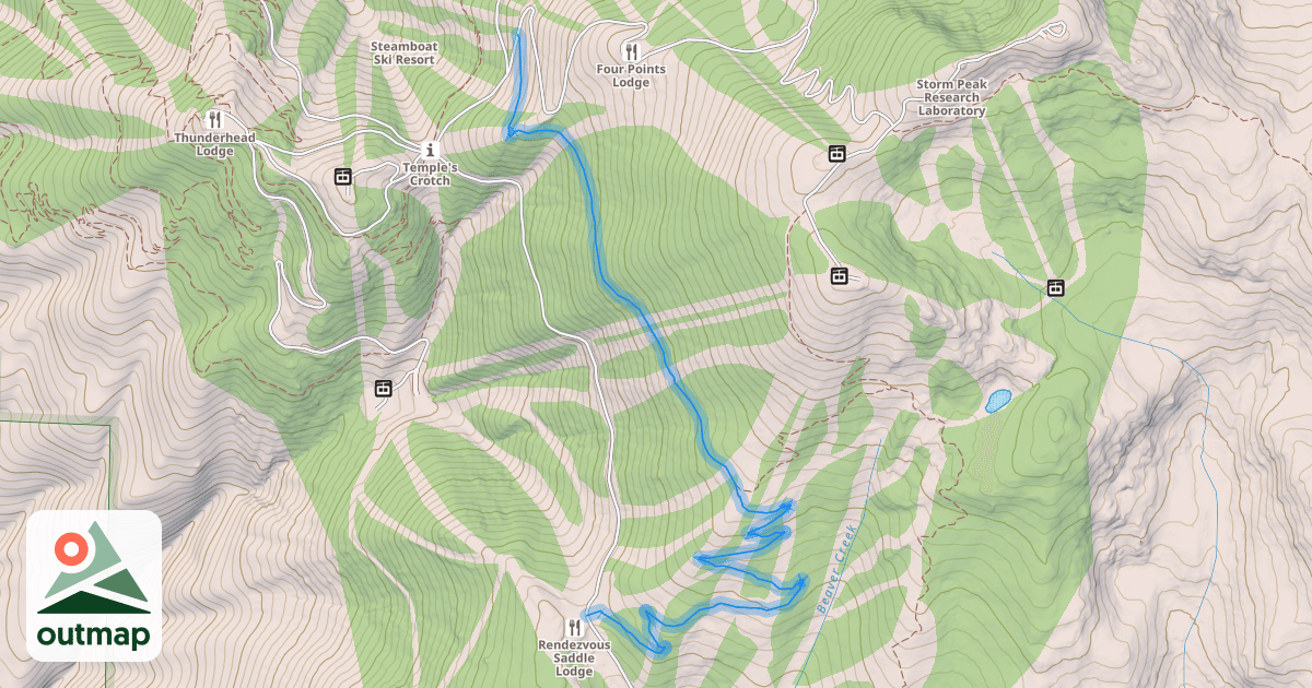 Map of Sunshine Trail