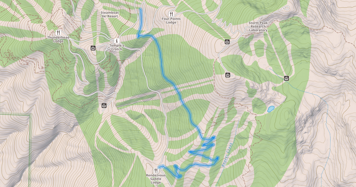 Map preview of Sunshine Trail