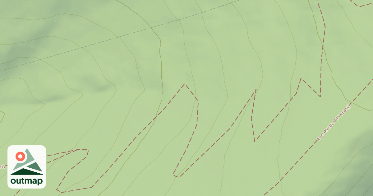 Map of East Kettle ATV Trail System