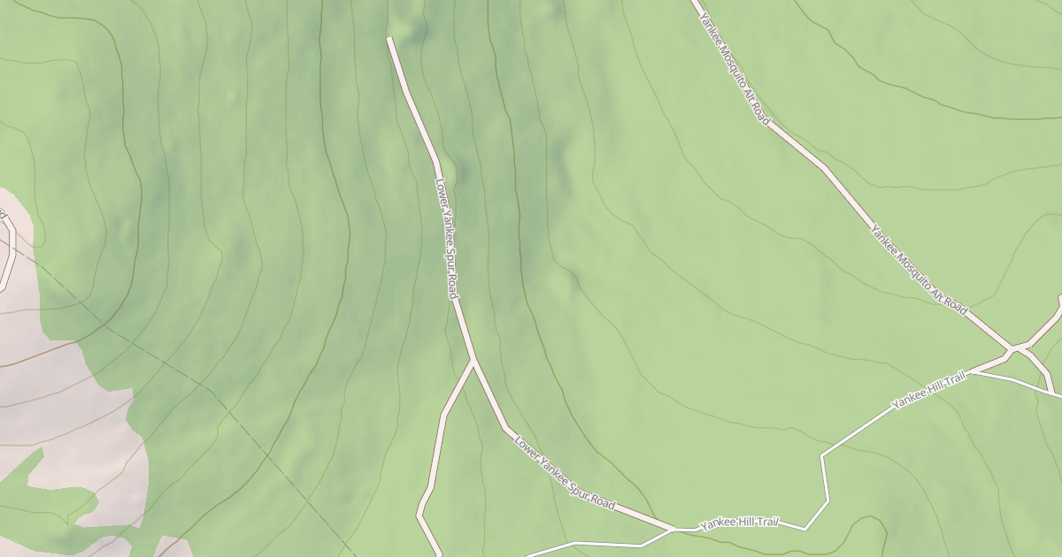 Map preview of LOWER YANKEE SPUR