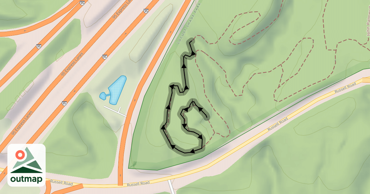 Map of Col Du Shade