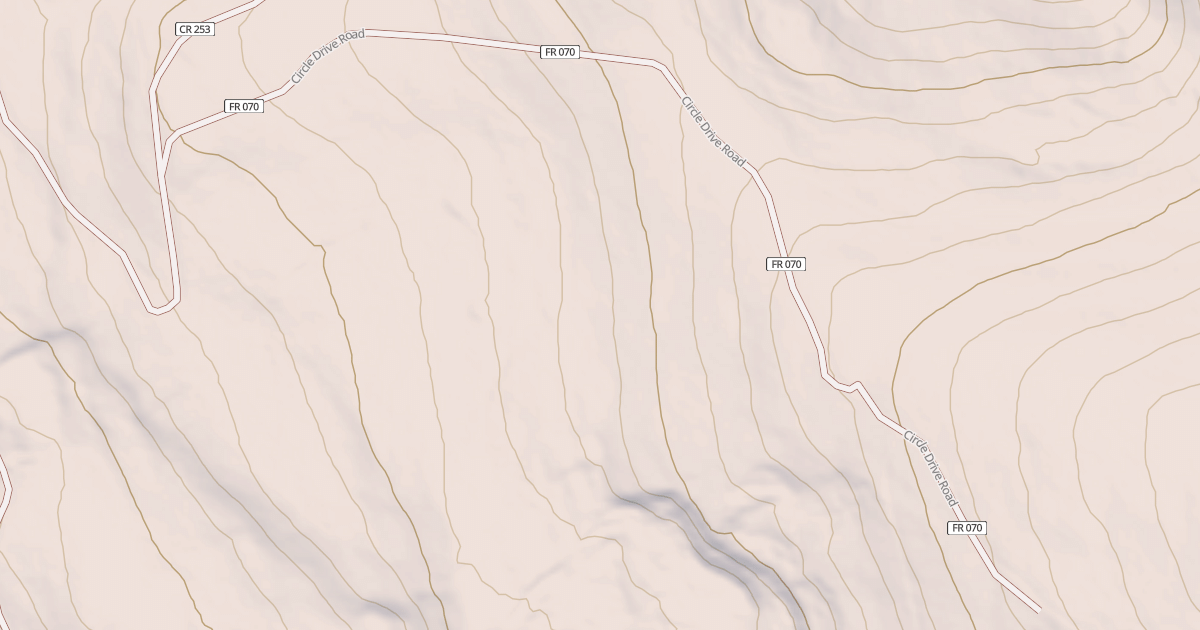 Map preview of CIRCLE DRIVE