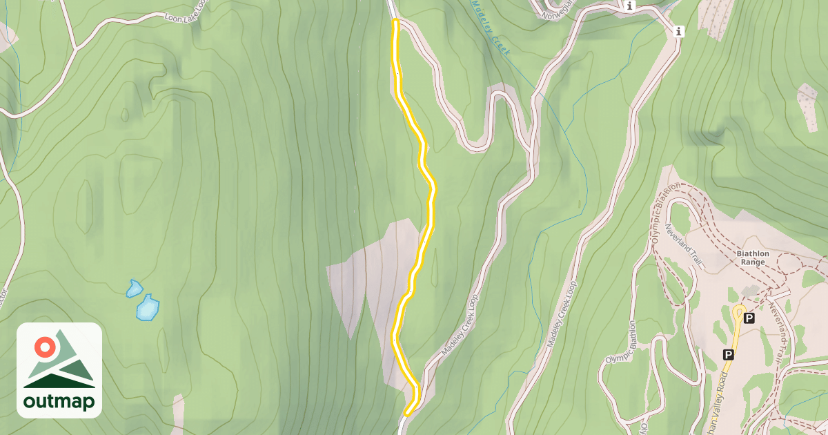Map of Madeley Road