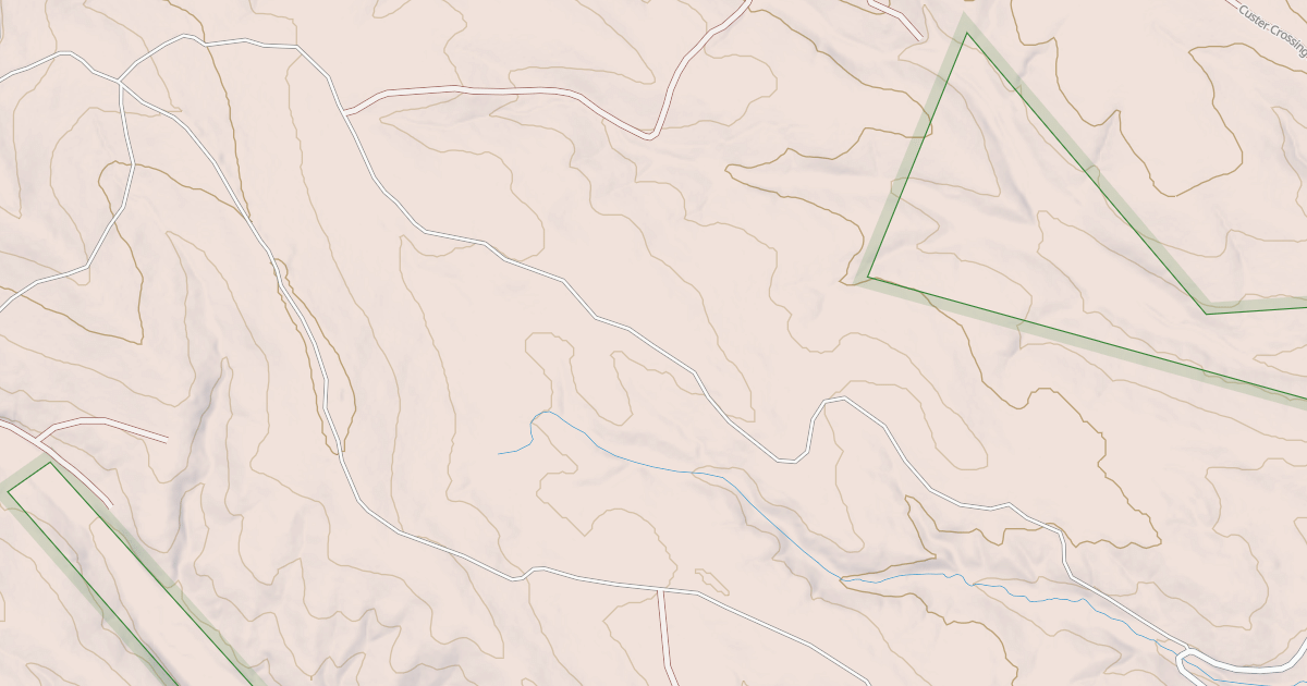 Map preview of CUSTER CROSSING BR 1C