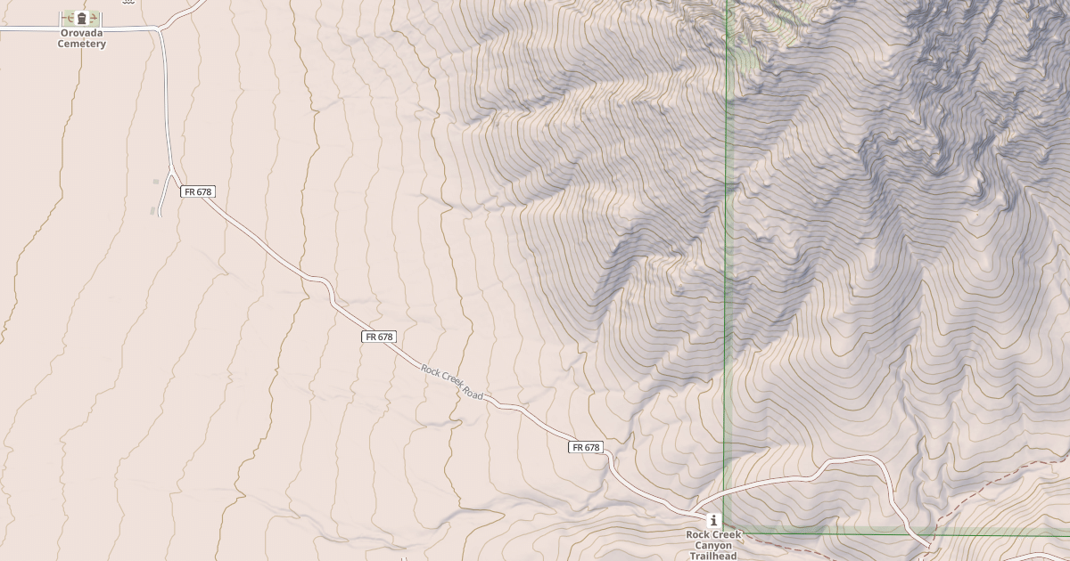 Map preview of ROCK CREEK