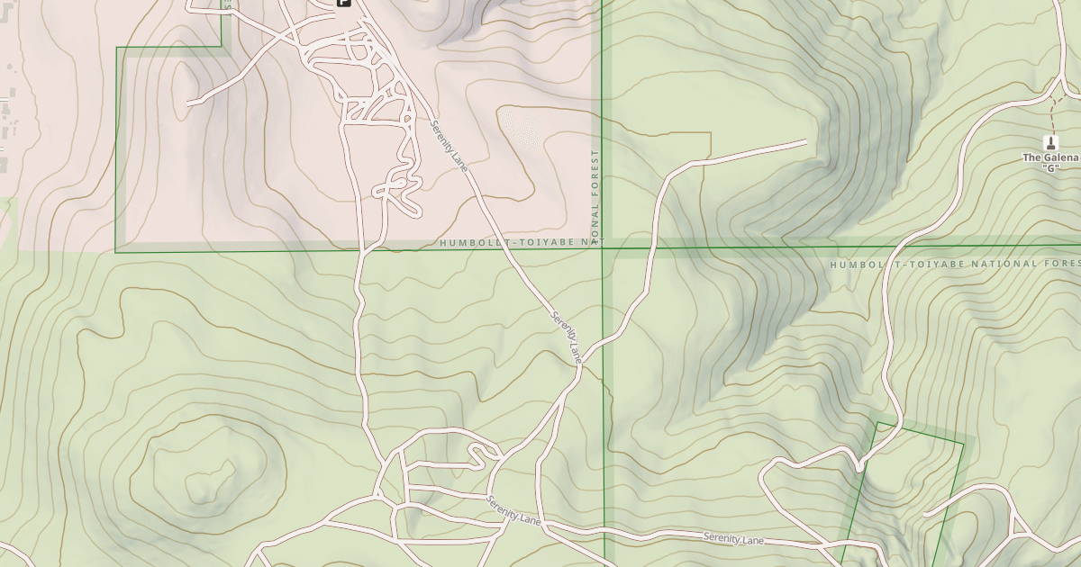 Map preview of SERENITY LANE