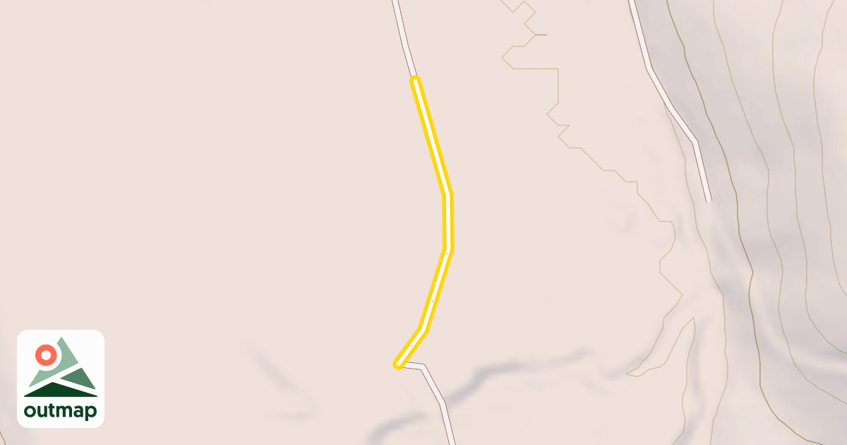 Map of Forest Road 5400-314