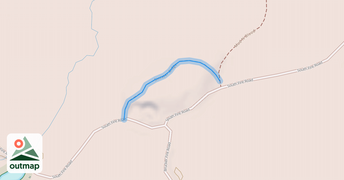 Map of Sinister Ridge
