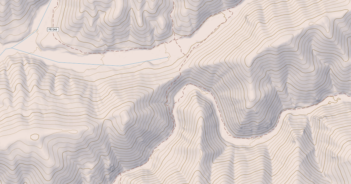 Map preview of NORTH FORK LIME CREEK