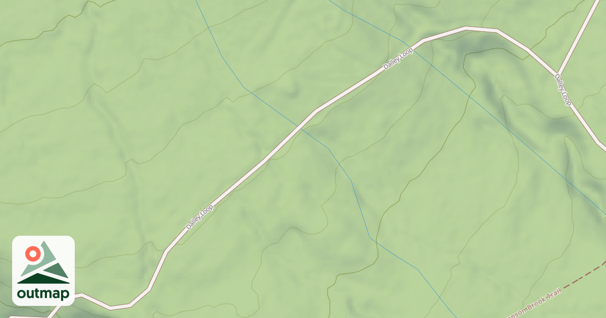 Map of Stevenson Brook Trail