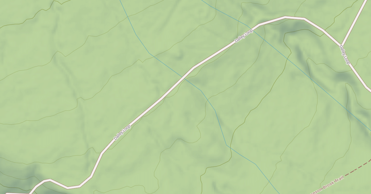 Map preview of Stevenson Brook Trail