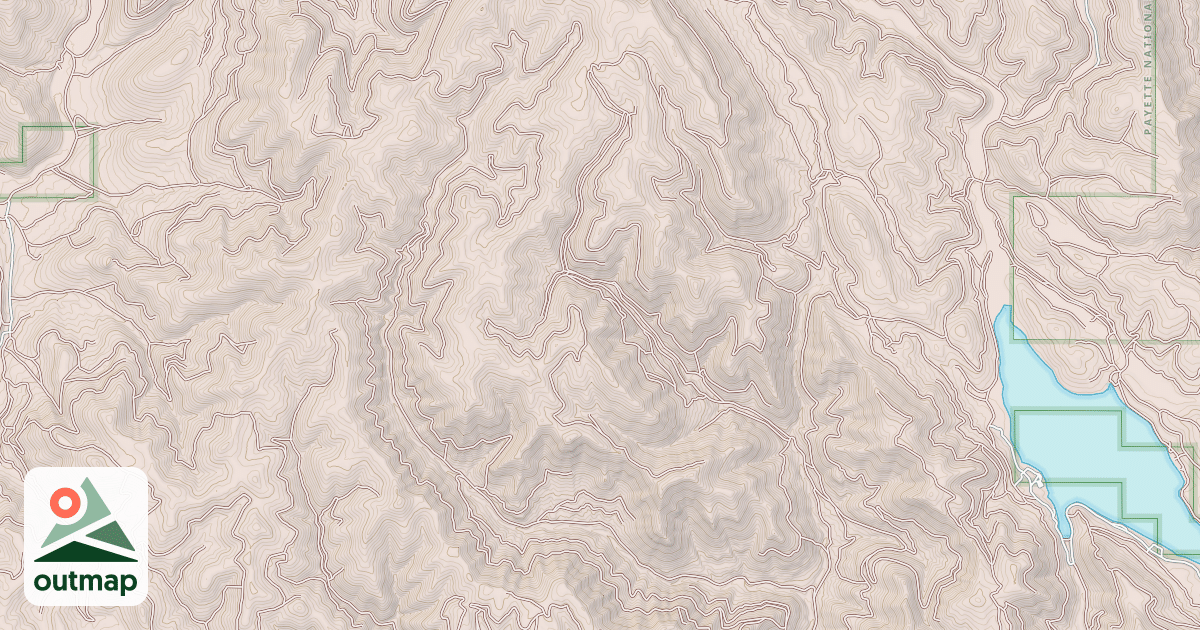Map of GROUSE CREEK