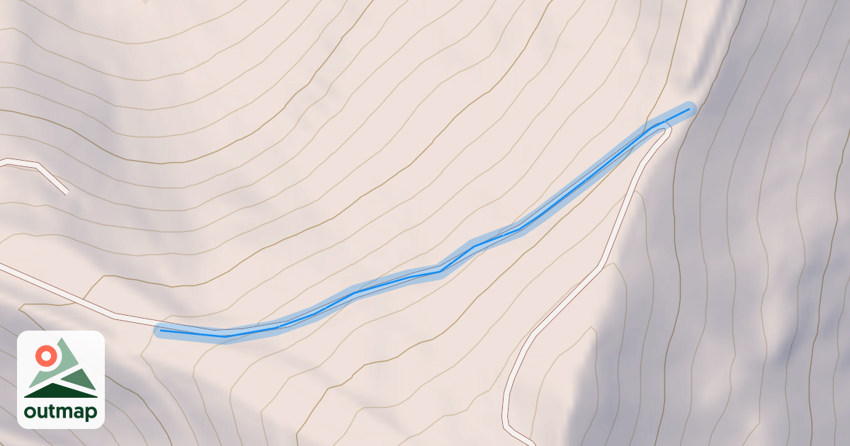 Map of Liaison Gentianes-Pousterle