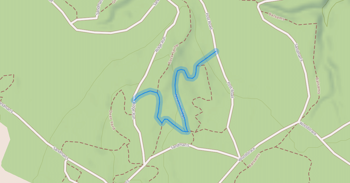 Map preview of Newt's Ridge