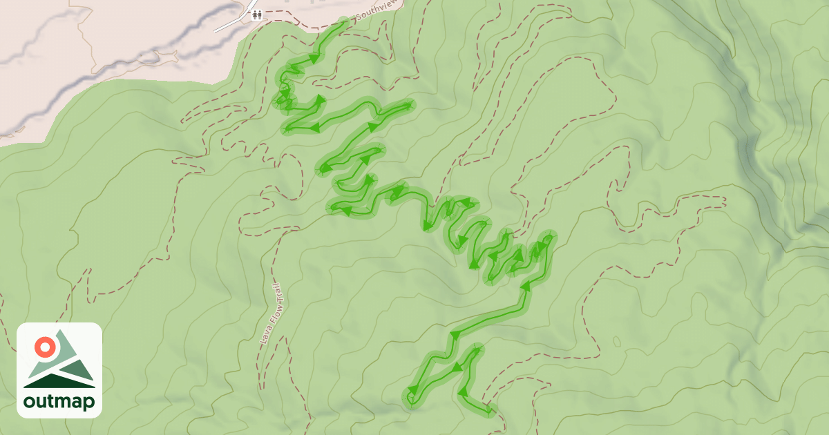Map of Iron Giants Trail