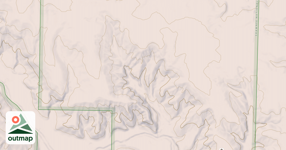 Map of NORTH KINKAID