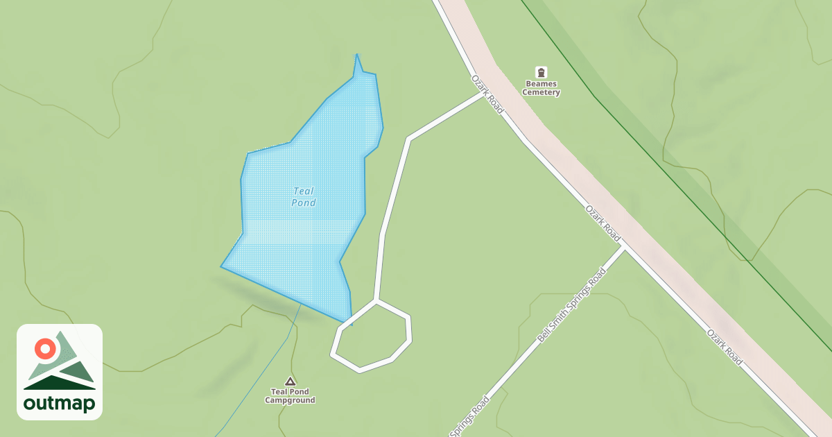 Map of TEAL POND RD