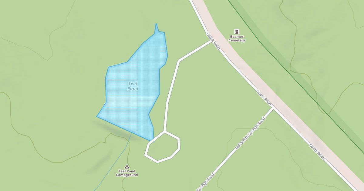 Map preview of TEAL POND RD