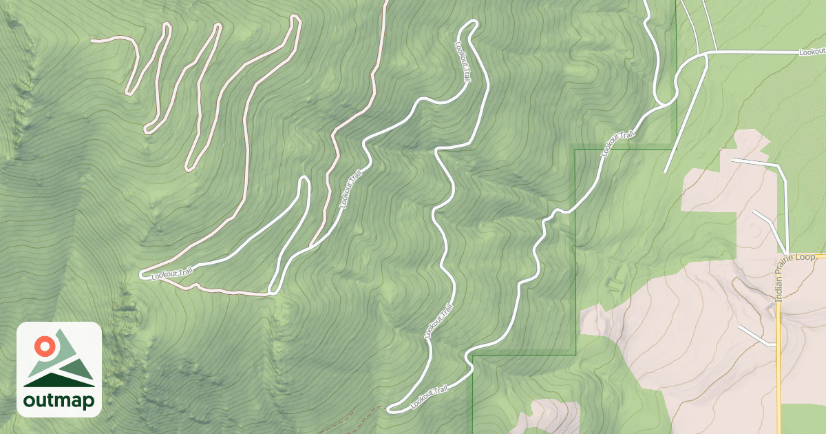 Map of (FDR) MCCALLA RIDGE