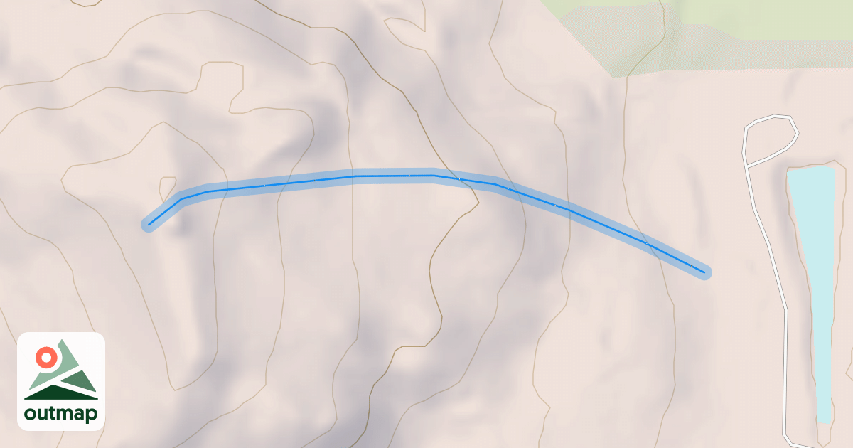 Map of Upper North run