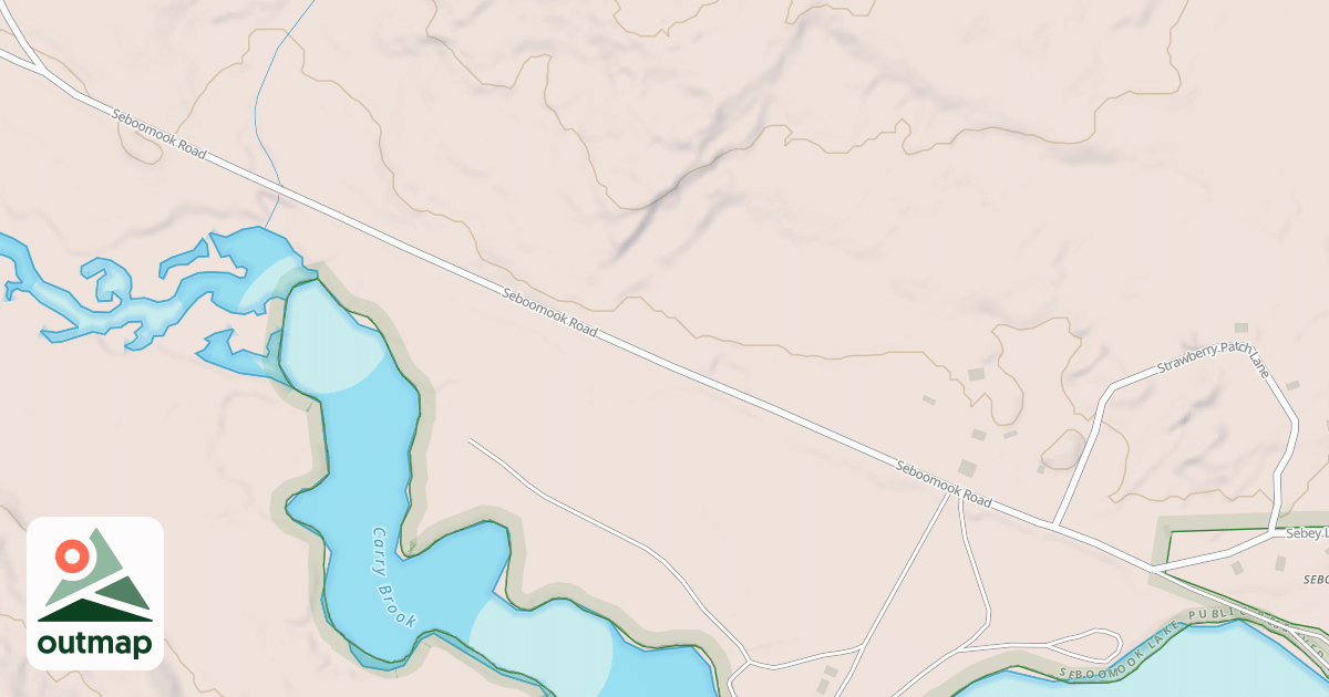 Map of Shared Use Road