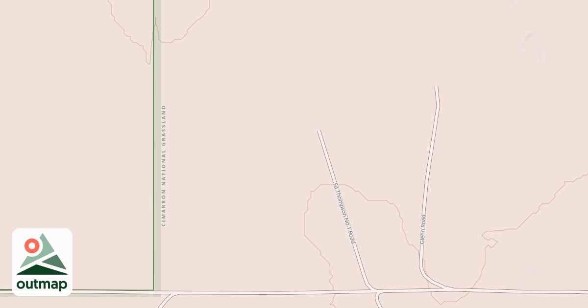 Map of FA THOMPSON NO 1