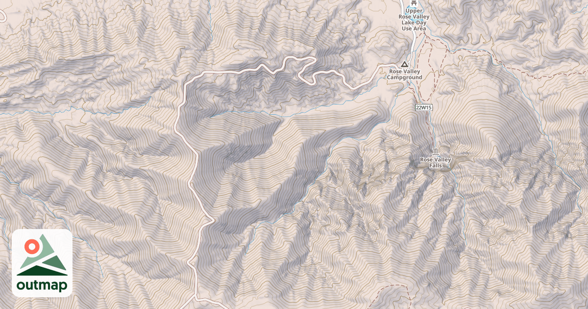 Map of 1 CHIEF PEAK