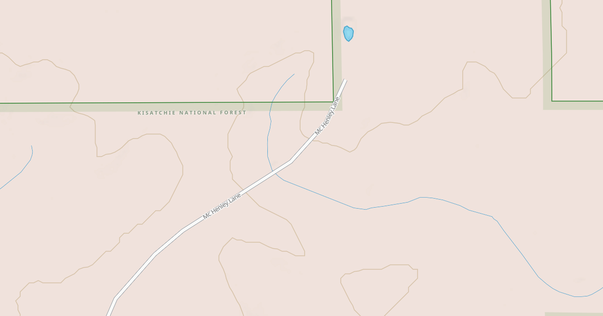 Map preview of USFS National Forest System Roads {19885902-DB10-4C1D-BCD4-F08BF4DF4D6C}