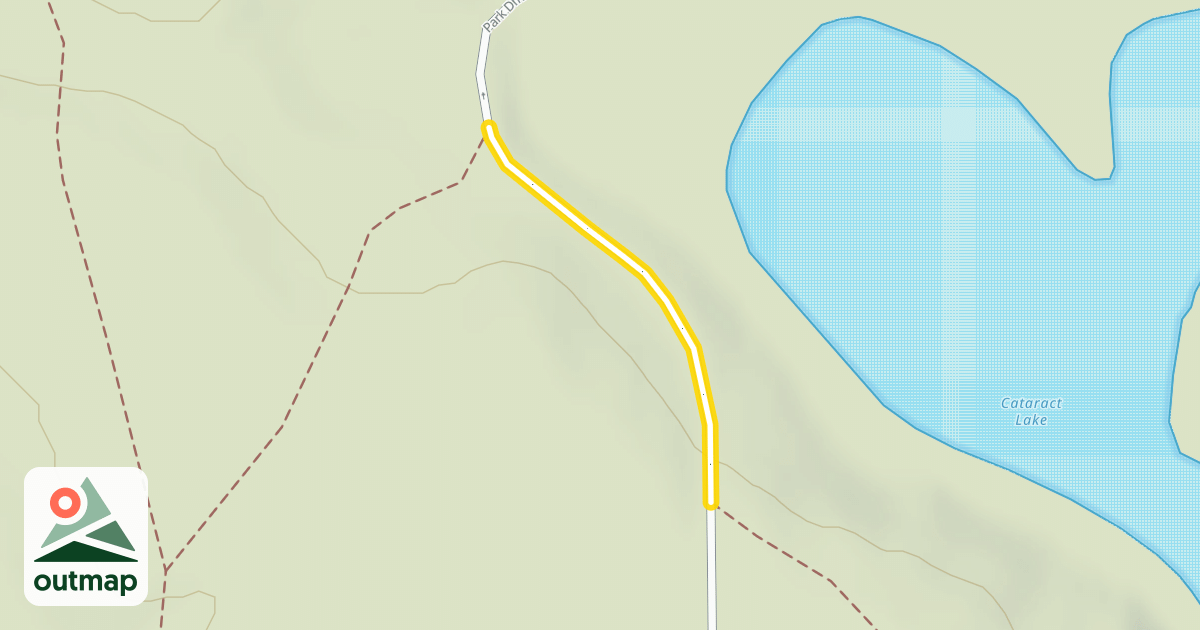 Map of Park Drive