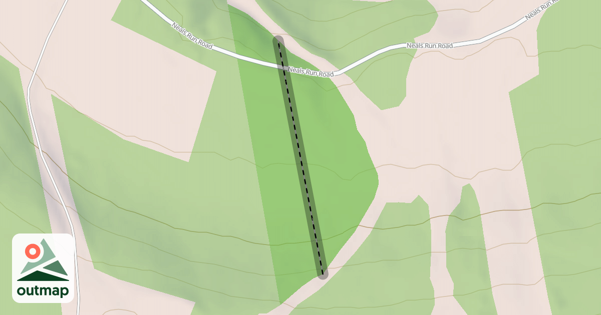 Map of Turtle Claw Glades