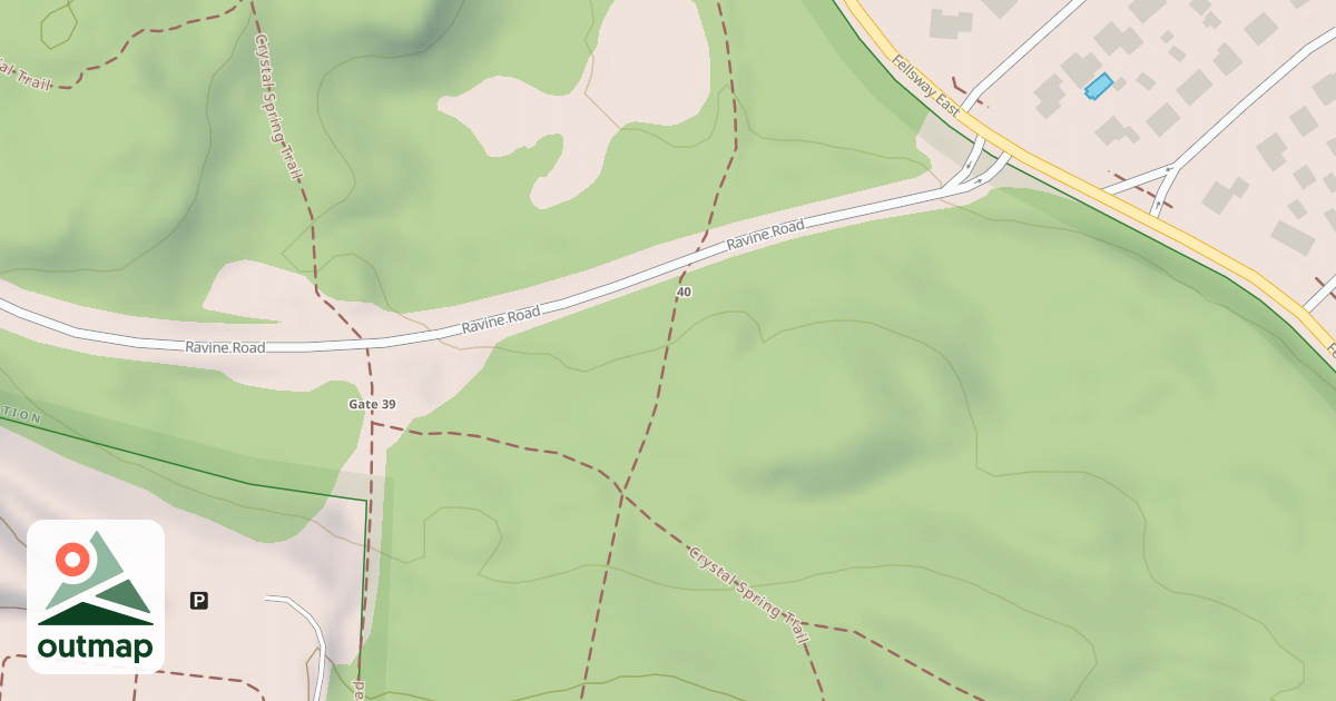 Map of Melrose Path