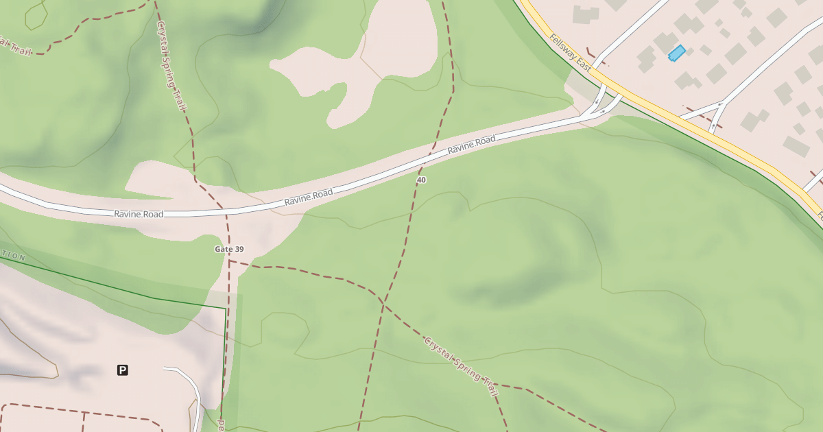 Map preview of Melrose Path