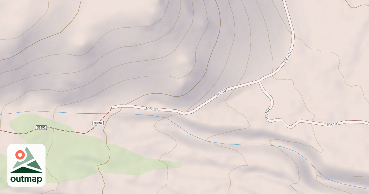 Map of Birch Creek Trail