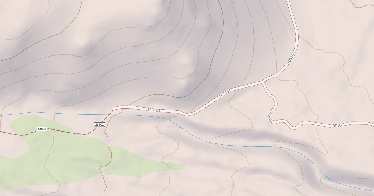 Map preview of Birch Creek Trail