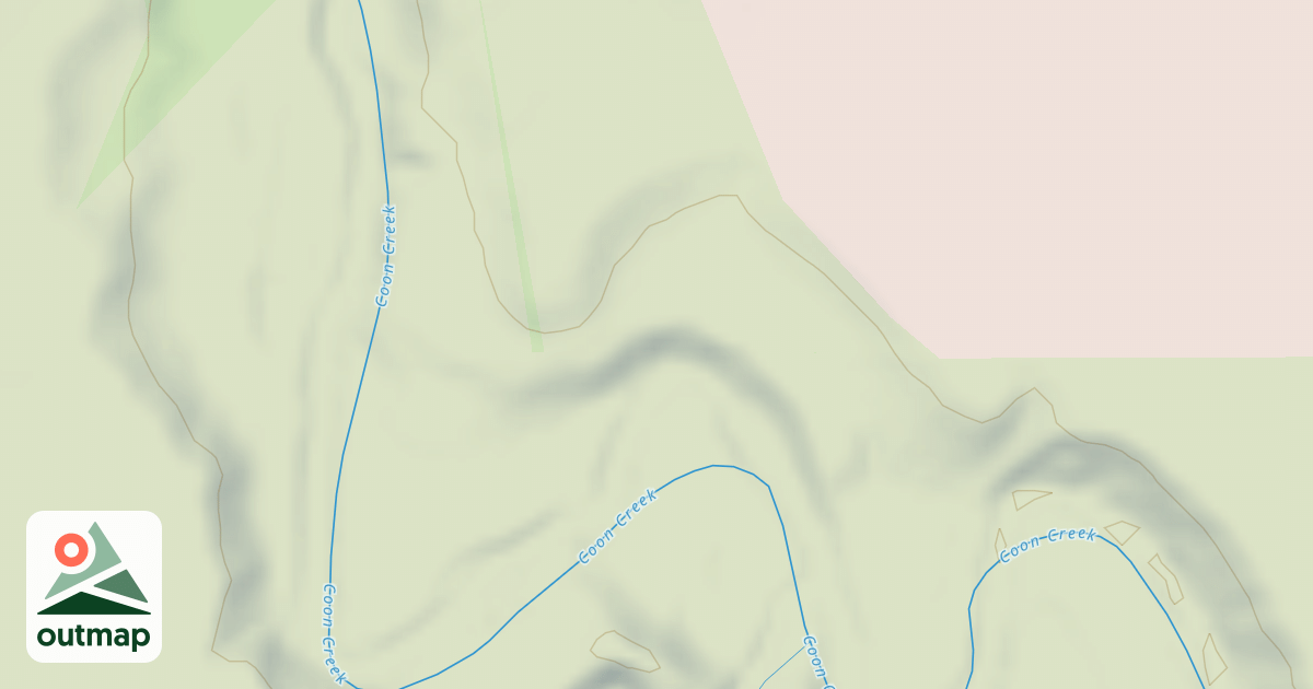 Map of Shady Oaks Native Prairie Adventure Trails