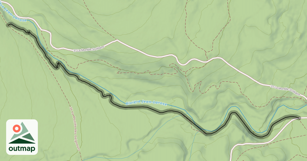 Map of 63 La Longue Rive