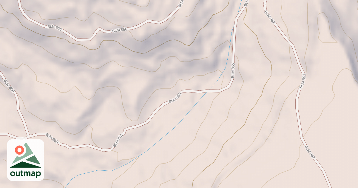 Map of BLM National GTLF Public Motorized Roads a406fc5c-1883-4148-a8bb-496259fb1b0b